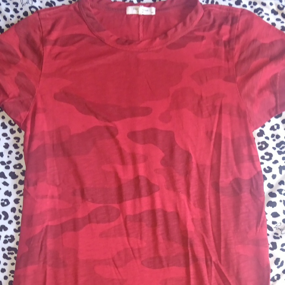 Rag & Bone Red T-Shirt